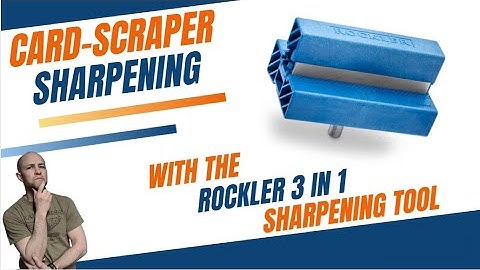 Tool Review!  Rockler Cabinet Scraper Sharpening Tool. Does it really work?