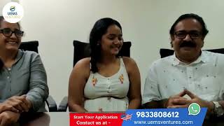 Pritika Menons Parents Testimonial Uems Ventures Usa Study Visa Experience 2022-2023