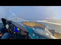 Icelands amazing airports landing on the volcanic islands of vestmannaeyjar  da42 atc audio