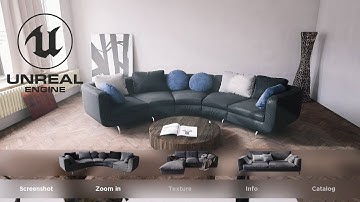 UE4 Interactive 3D catalog