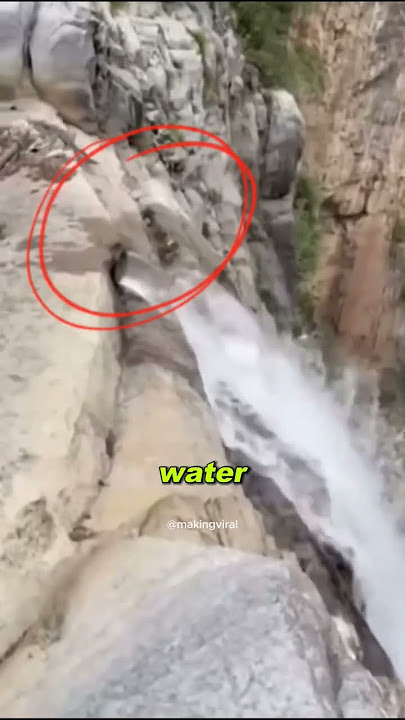 Hidden Pipe Exposed! | Natural Wonder or Tourist Trap? Yuntai Waterfall | #viral #waterfall #tourist