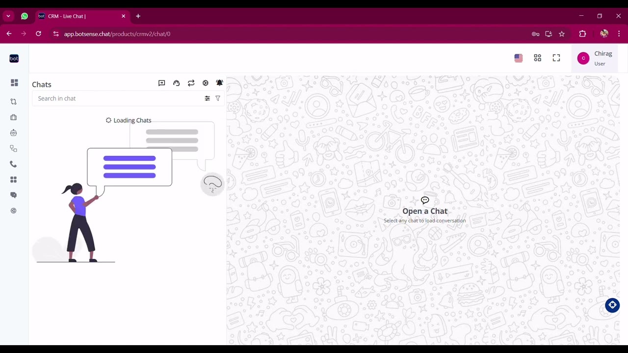 How to Use WhatsApp CRM for Live Chat & Campaigns | BotSense Dashboard Tutorial