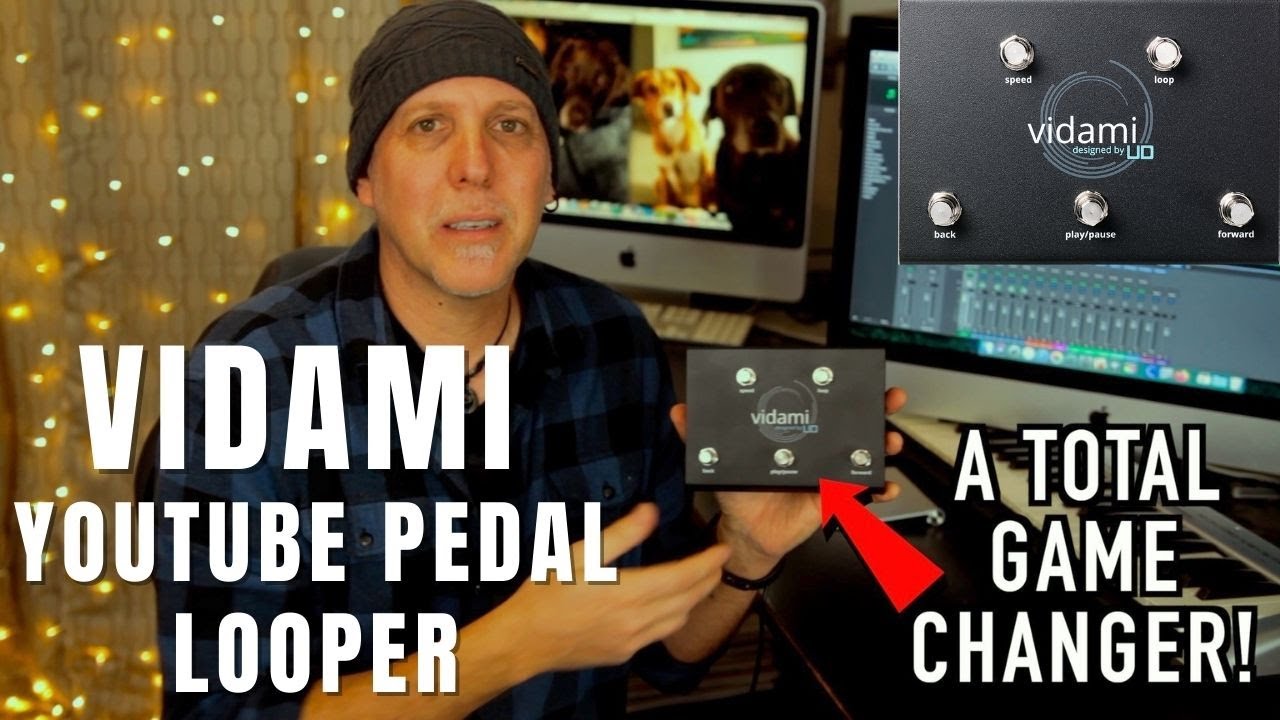 Vidami YouTube Pedal Looper - A Game Changer to Learn Guitar