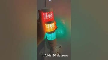 OUJVAN-Q1 Industrial Multi-Layer Three-Color Signal Stack Tower Light 24V With Buzzer Alarm