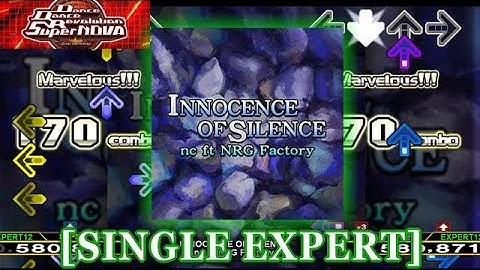 【DDR SN】 INNOCENCE OF SILENCE [SINGLE EXPERT] 譜面確認＋クラップ