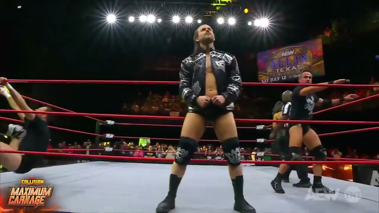 The Undisputed Kingdom Full Entrance AEW COLLISON