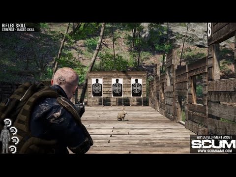 SCUM - Rifle & Sniping Skills [Pre-Alpha]