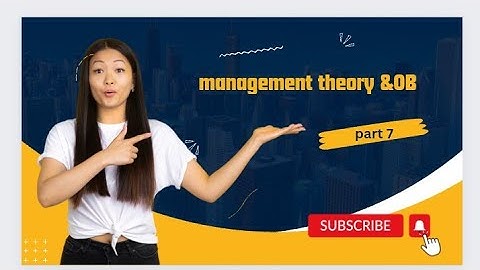 Calicut University first semester mcom  management theory &OB Part 8
