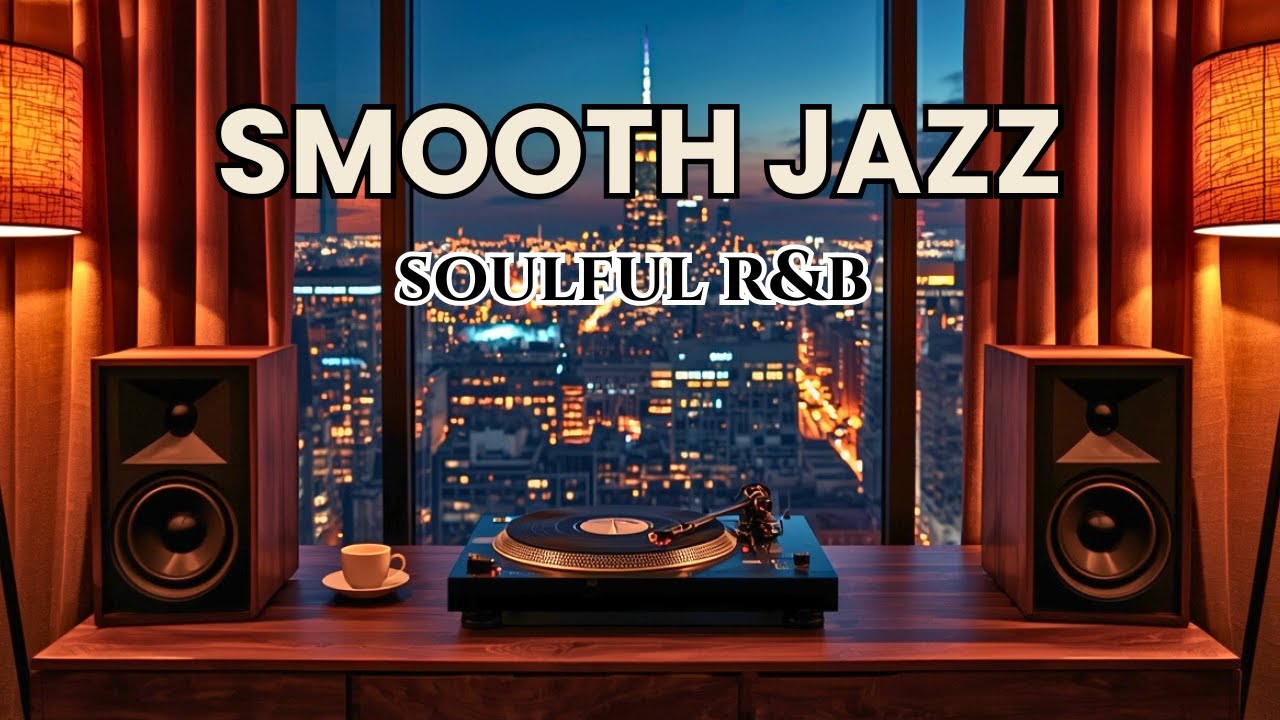 Smooth Jazz & Soulful R&B – Relaxing Night Music for Work, Study, Chill & Sleep