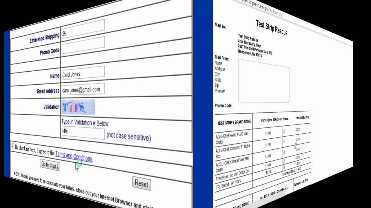 TEST STRIP RESCUE QUICK CASH CALCULATOR CASH FOR TEST STRIPS & LANCETS