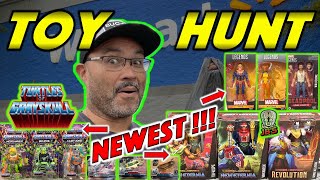 TOY HUNT: NEWEST Turtles of Grayskull, Masters of the Universe, and Marvel Legends!