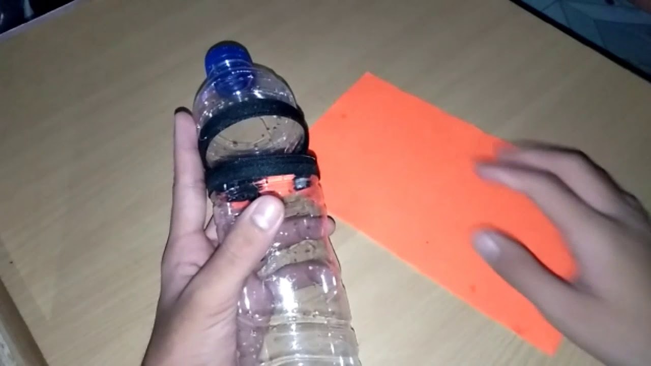 cara membuat tempat pensil dari botol plastik TUTORIAL 