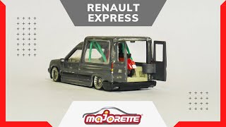 Diecast Custom Renault Express Motorcycle Tow