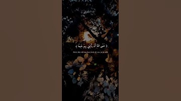 "فصبر جميل" تلاوه هادئه ومريحه للقلب 🥀💛 | القارئ أحمد خضر 💫💙