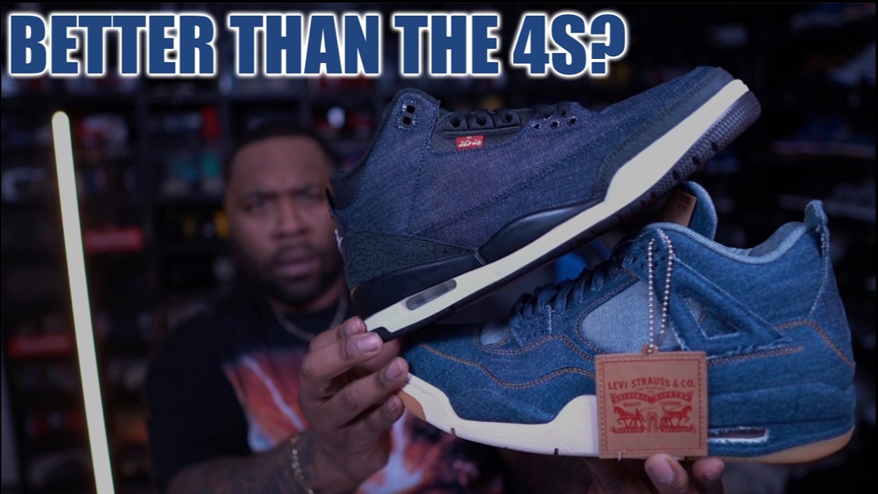 Вы сказали, что они лучше, чем 4S? Кроссовки Air Jodan 3 из коллаборации с Levi's — это то, что в...