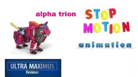 Alpha Trion Stop Motion Animation