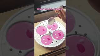 Regular Idly into a Beautiful Pink Treat 💗🥣/ Girl mom. #tamilvlog #food #lunchbox