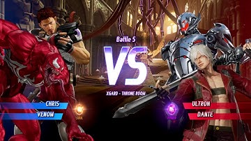 MARVEL VS. CAPCOM: INFINITE Chris Redfield,Venom Requested Gameplay In Arcade Mode