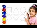 Learn Shapes for Kids 🎨 | Circle, Square, Triangle & More Shapes | Preschool Learning Video
