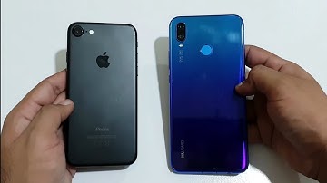 Huawei Nova 3i vs Iphone 7 - Speed Test! (4K)