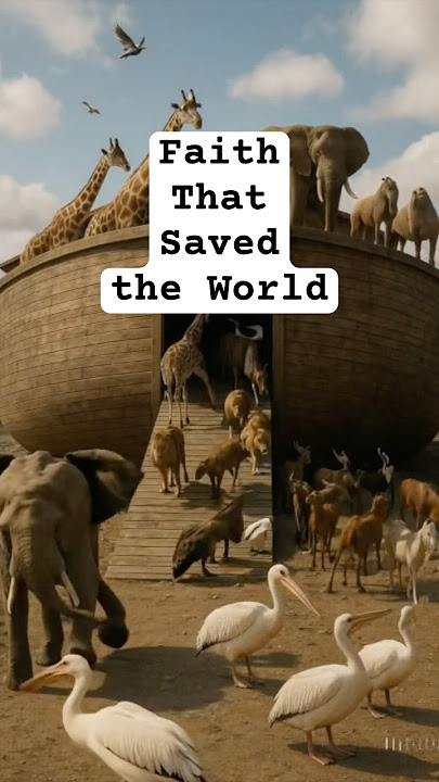 Noah’s Real Story - Part 1 #BiblicalFaith #Noah #Genesis #christianshorts