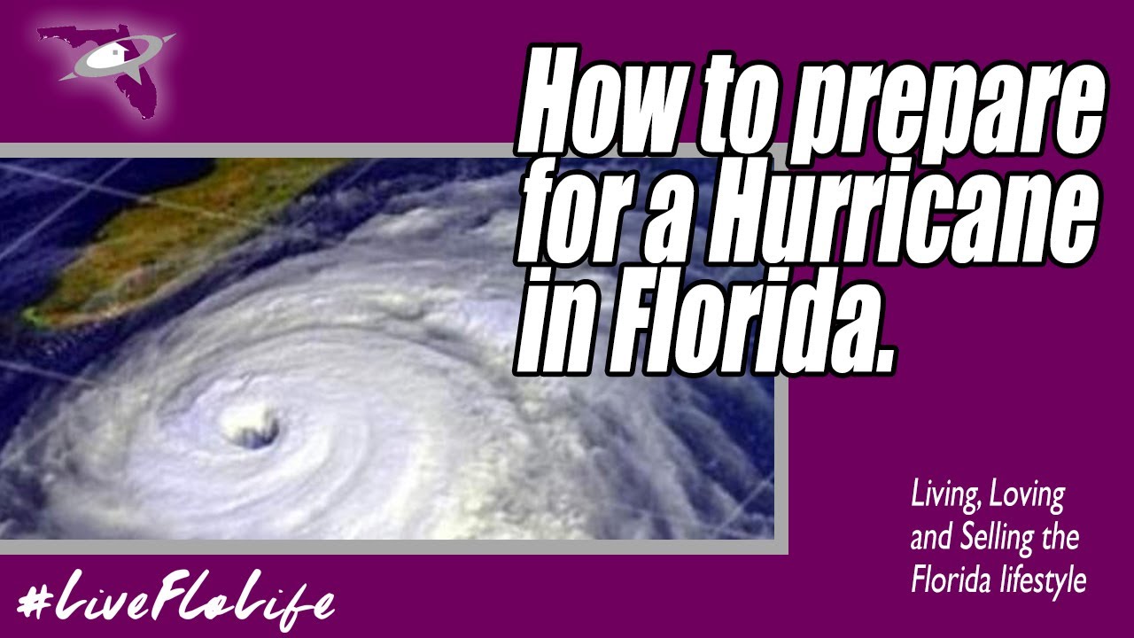 How to prepare for a hurricane in Florida - YouTube