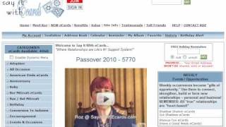 120 Passover eCards - Say It With eCards Video Tour
