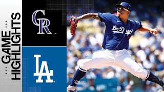 Rockies vs. Dodgers Game Highlights (8\/13\/23) | MLB Highlights