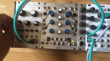 Mutable instruments rings controlled by frames and tempi