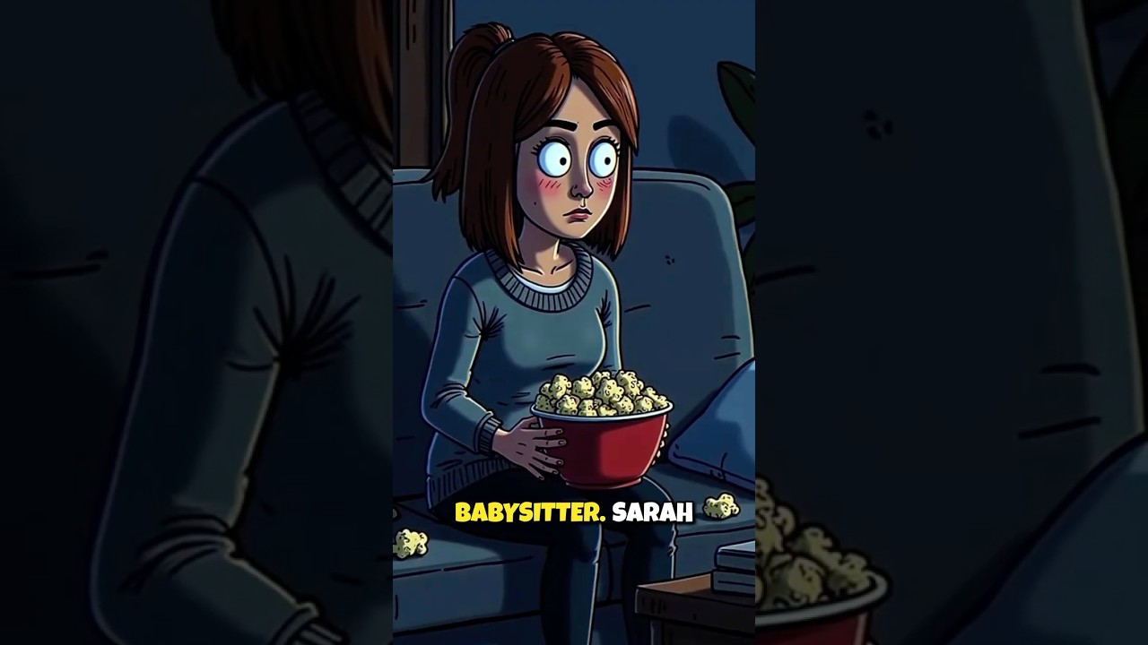 The Babysitter and the Man Upstairs #animation #scarystories #education