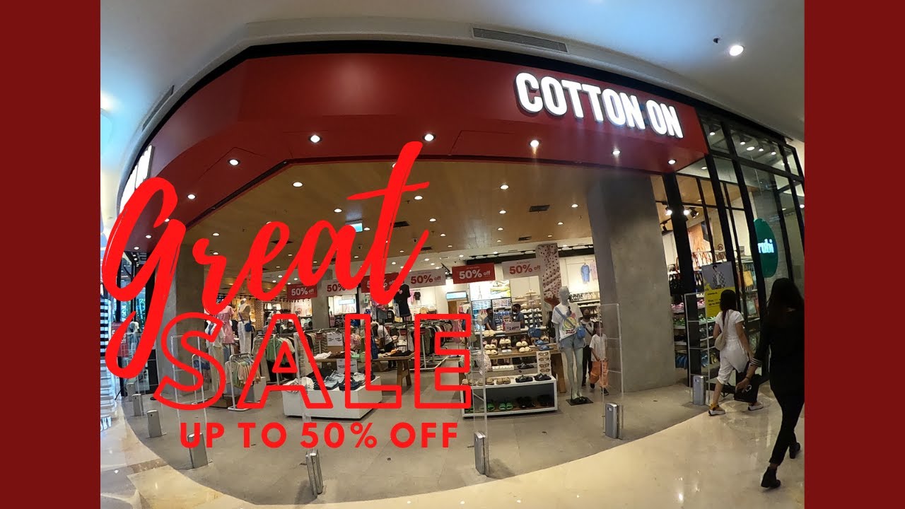 COTTON ON. ON SALE!!! AUSTRALIA'S LARGEST RETAILER. FASHION CLOTHING & STATIONERY BRANDS IN JAKARTA