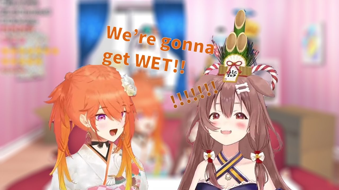 Kiara and Korone Cute Lovey Dovey Moments!!!