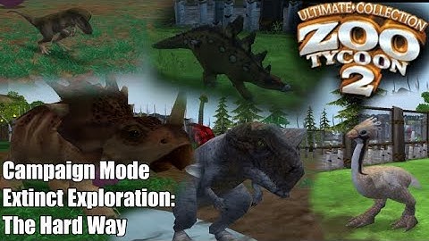 Zoo Tycoon 2: Campaign Mode - Extinct Exploration Scenario 1