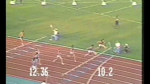 1982 Eropean Championships 100m hurdles Semi Final