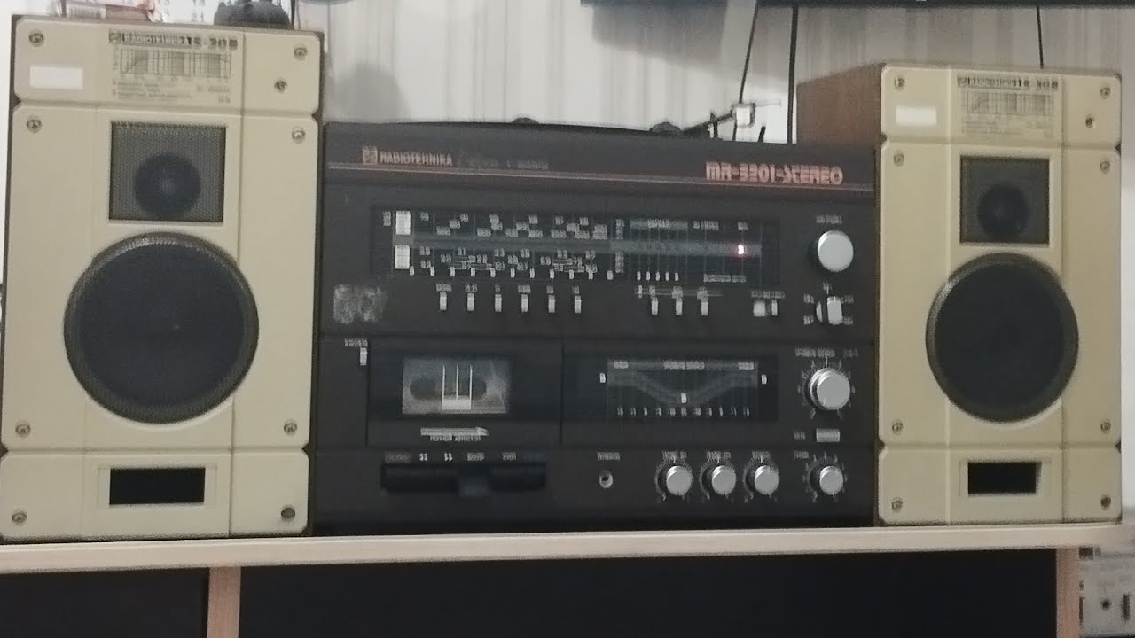 как разобрать центр радиотехника мр 5201 - YouTube