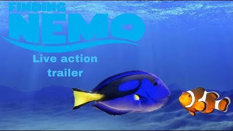 Buscando a Nemo live action trailer
