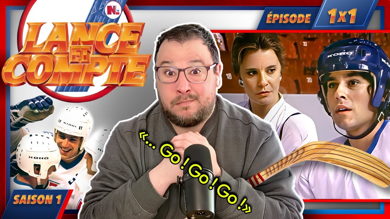 On s’initie au hockey avec la série *LANCE ET COMPTE* 🏒 1X1