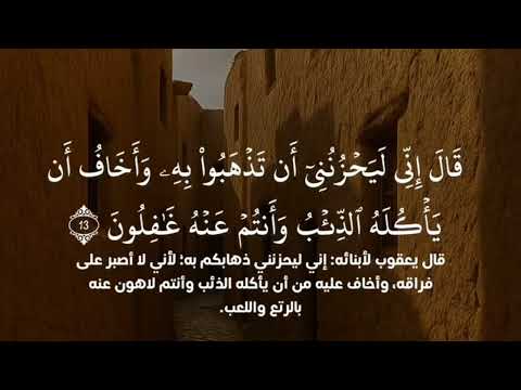 سورة يوسف القارئ الدكتور سعود الفايز اكسبلور