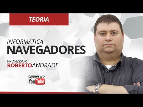 Informática: Navegadores - Professor Roberto Andrade