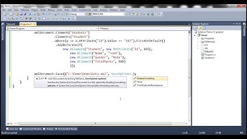 Part 4 Modifying xml document using linq to xml