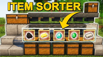 The EASIEST Automatic Item Sorter in Minecraft 1.21+ (Tutorial)