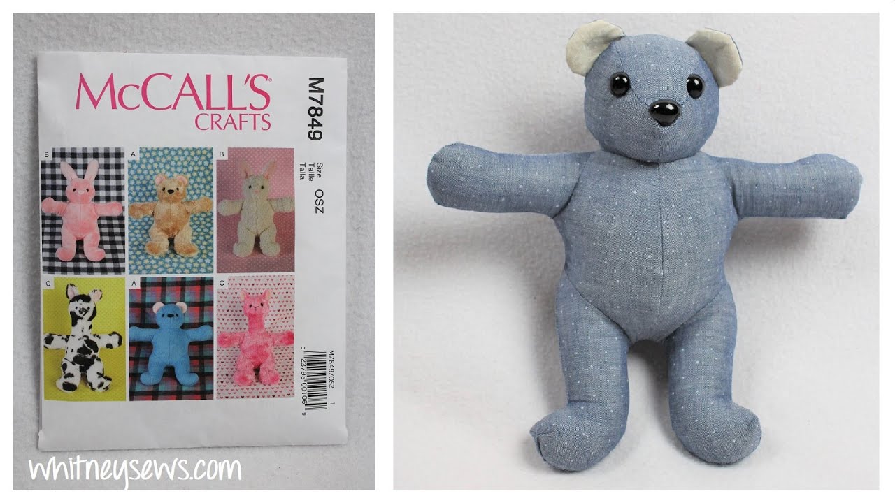 Memory Bear Sewing Series Archives - Whitney Sews