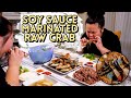 SOY SAUCE MARINATED RAW CRAB (Ganjang Gejang) 간장게장 MUKBANG 먹방 + KOREAN BBQ EATING SHOW!