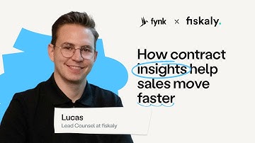 fynk x fiskaly | Key contract insights that make selling easier
