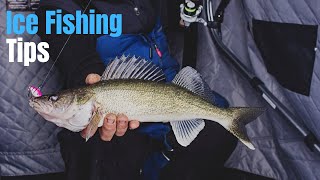Ice Fishing Tips for Jigging up Walleye