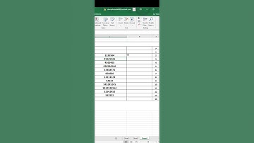 أضافة صفر قبل الأرقام فى الاكسل #shorts