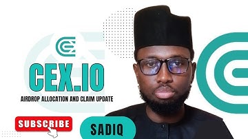 CEX.IO AIRDROP ALLOCATION AND CLAIM UPDATE 