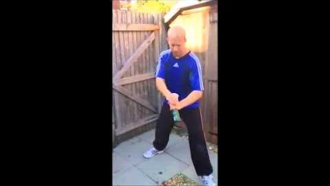Breaking a Glass Bottle - Sensei David Scanlan