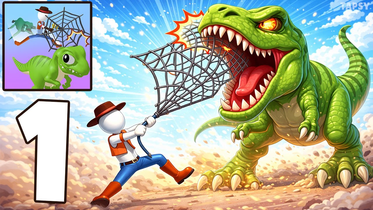 🔥Monster Catch Run Gameplay Walkthrough Levels 1–8 – Satisfying Catch & Run (Android,iOS)