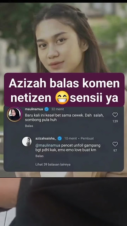 AZIZAH SALSA REPLY TO COMMENTS #enterhome #fypviral #trendingtopic #azizaharhan #shortsviral